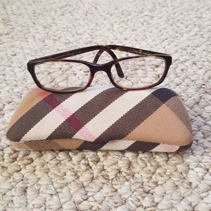 Burberry glasses with case